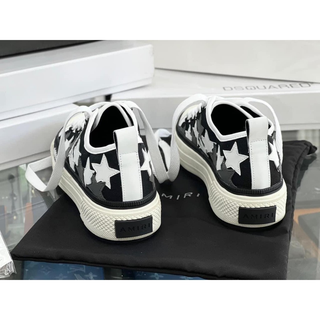Giày Amiri sao buộc dây nam , giày slipon hình sao nổi full box - hàng QCCC video và ảnh tại shop