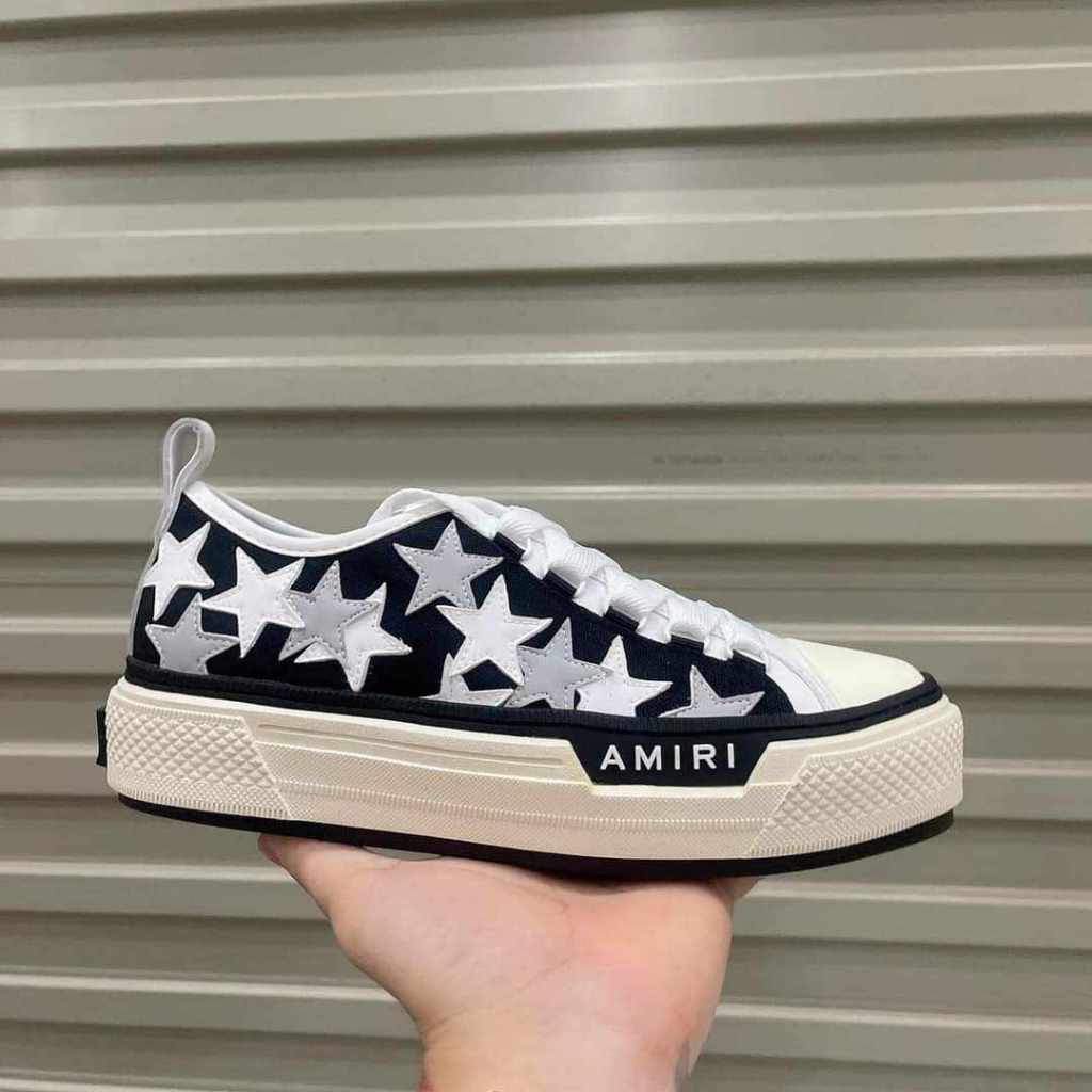 Giày Amiri sao buộc dây nam , giày slipon hình sao nổi full box - hàng QCCC video và ảnh tại shop