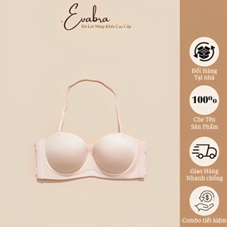Áo Ngực Không Dây Hở Lưng Nâng Ngực Nhẹ Có Gọng Chống Tụt Tạo Khe Dạng Bra Quây Mút Mỏng Êm Mềm  Mã 018