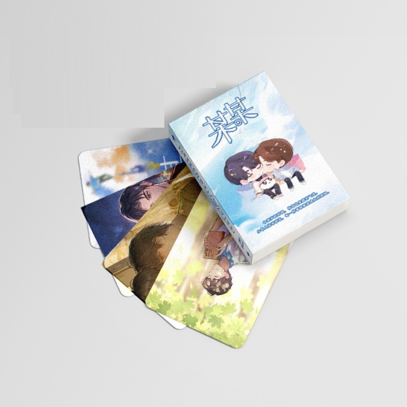 Ai đó / Mỗ Mỗ | Hộp thẻ 50 card laser hologram  / Lomo card Polaroid BL