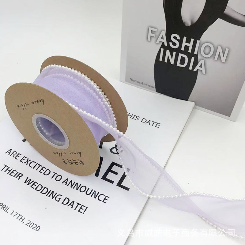 Ruy băng viền n.gọc trai