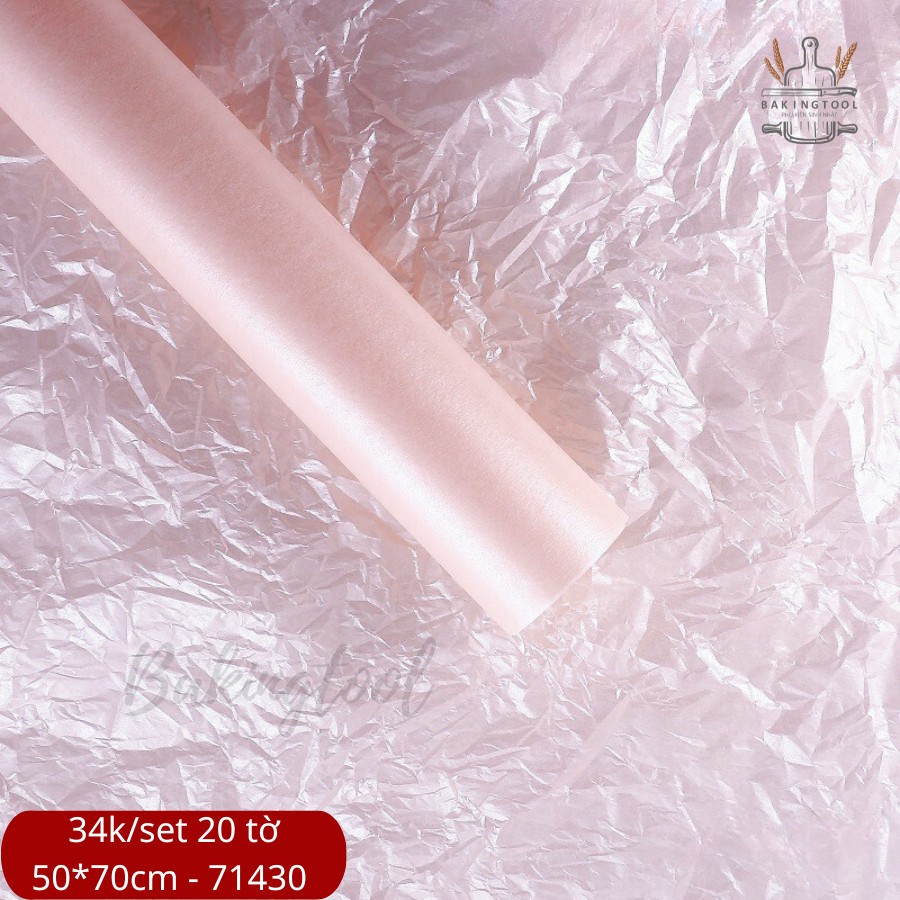 SET 20 TỜ 50*70CM Giấy gói hoa HÀN QUỐC siêu đỉnh