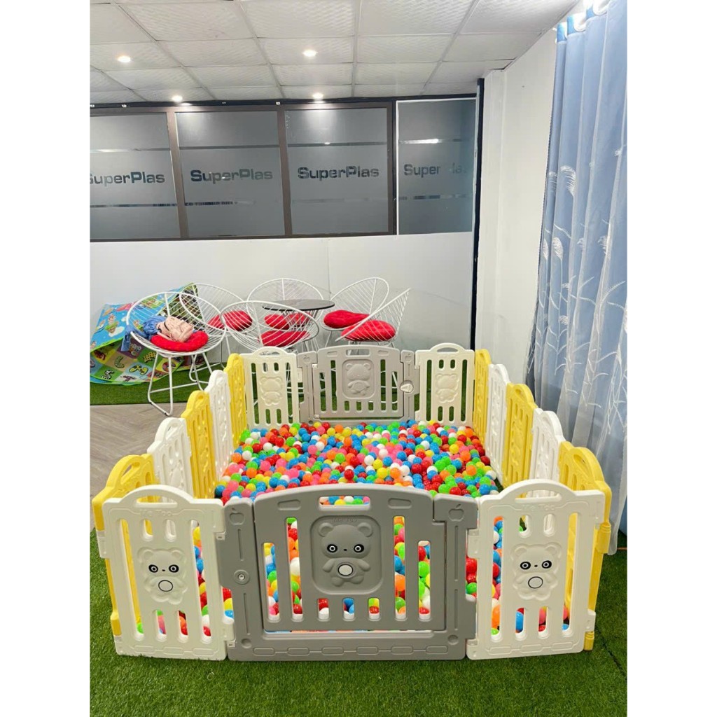 COMBO CẦU TRƯỢT QUÂY BÓNG CAO CẤP TẶNG KÈM THẢM VÀ BÓNG