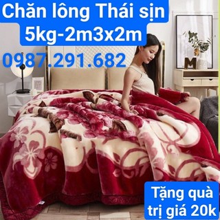 (CHĂN 2 LỚP) Chăn lông tuyết nhung, chăn Thái xịn siêu ấm mềm mịn 2m3x2m, chăn tuyết nhung 5kg, 4kg, 3kg, 2kg siêu ấm