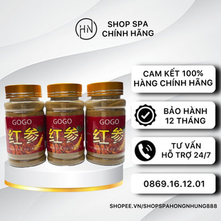 Bột hồng sâm gogo hàn quốc cấy trắng da mờ thâm trắng mịn da