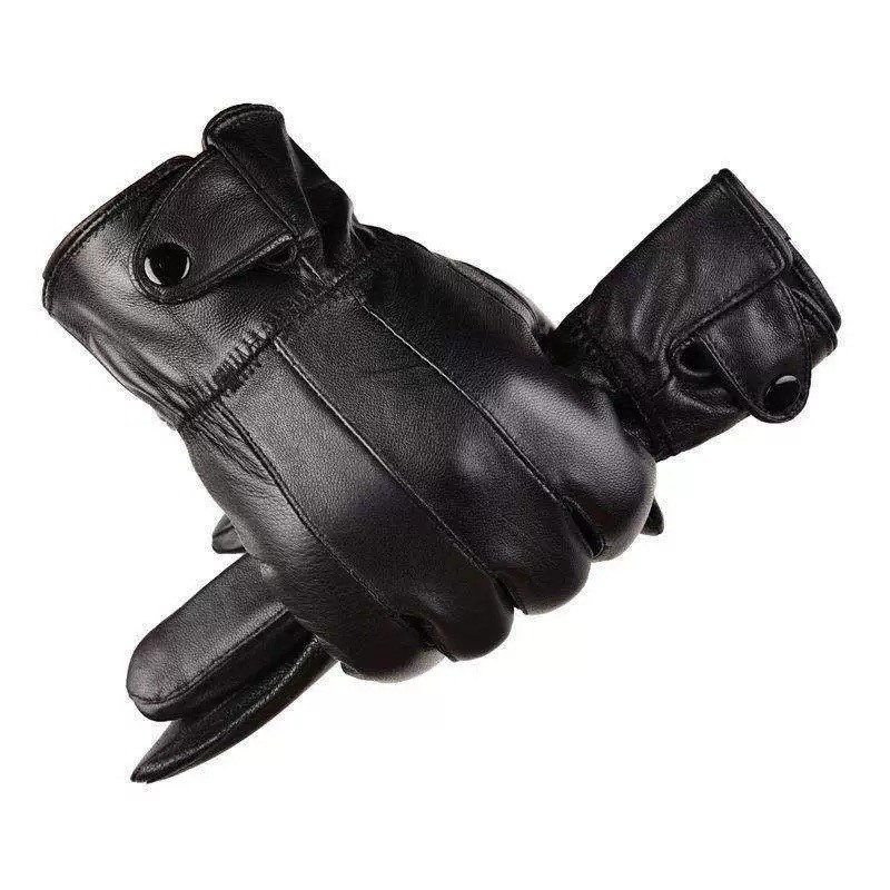 Găng tay nam mùa đông, găng tay chống lạnh cảm ứng điện thoại thiết kế ôm tay AUKULASIC AU01