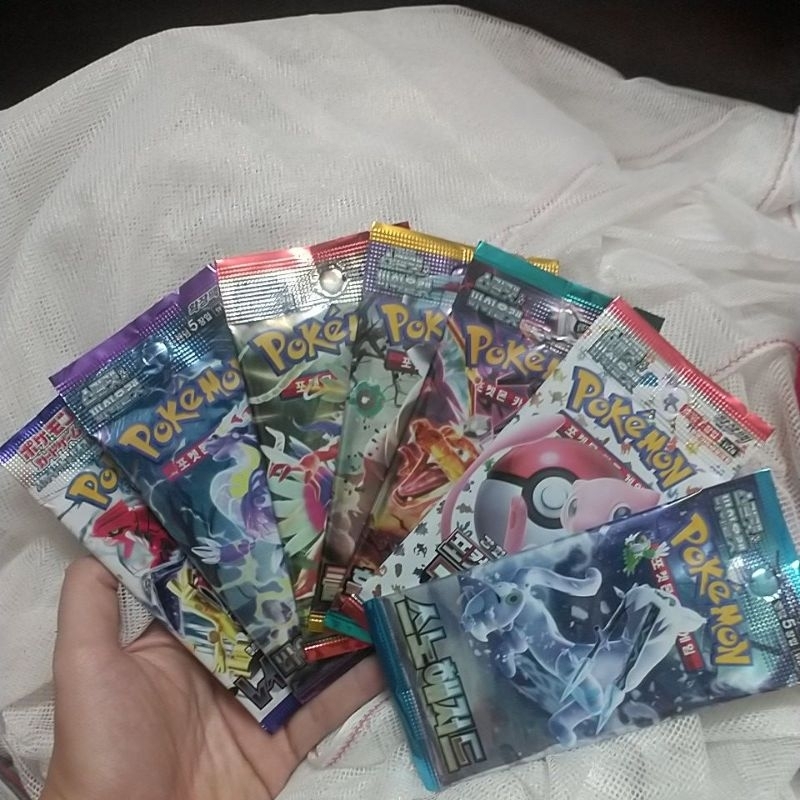 Tổng hợp các pack thẻ bài Pokemon chính hãng Nhật Bản hay Hàn Quốc series mới Scarlet and Violet