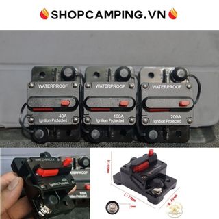 Cầu chì ngắt kết nối nguồn điện, cầu chì tự hồi 12V 24V dc