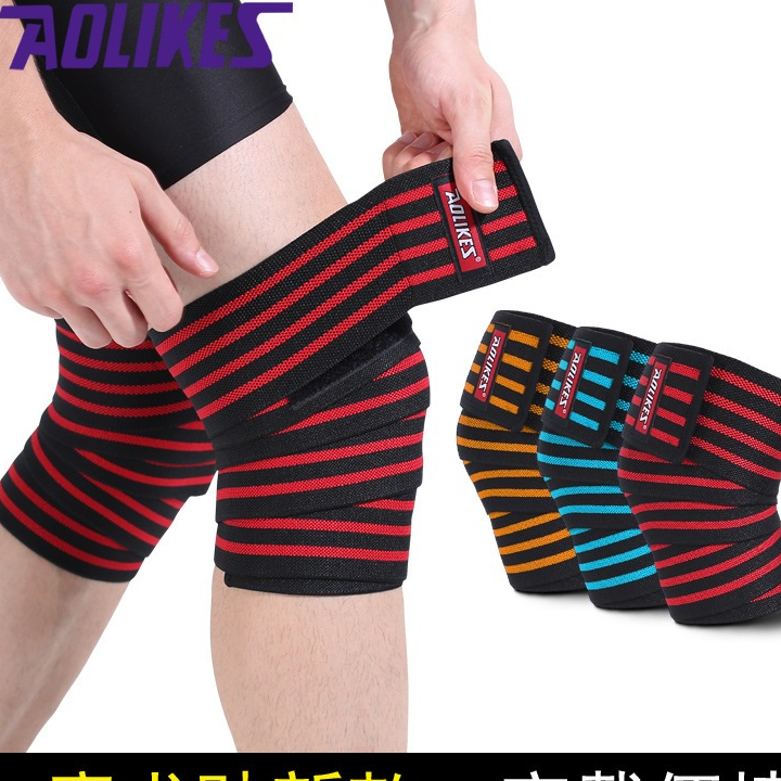 Quấn gối Aolikes - Quấn và Bảo vệ đầu gối tập thể thao - tập gym cực chắc