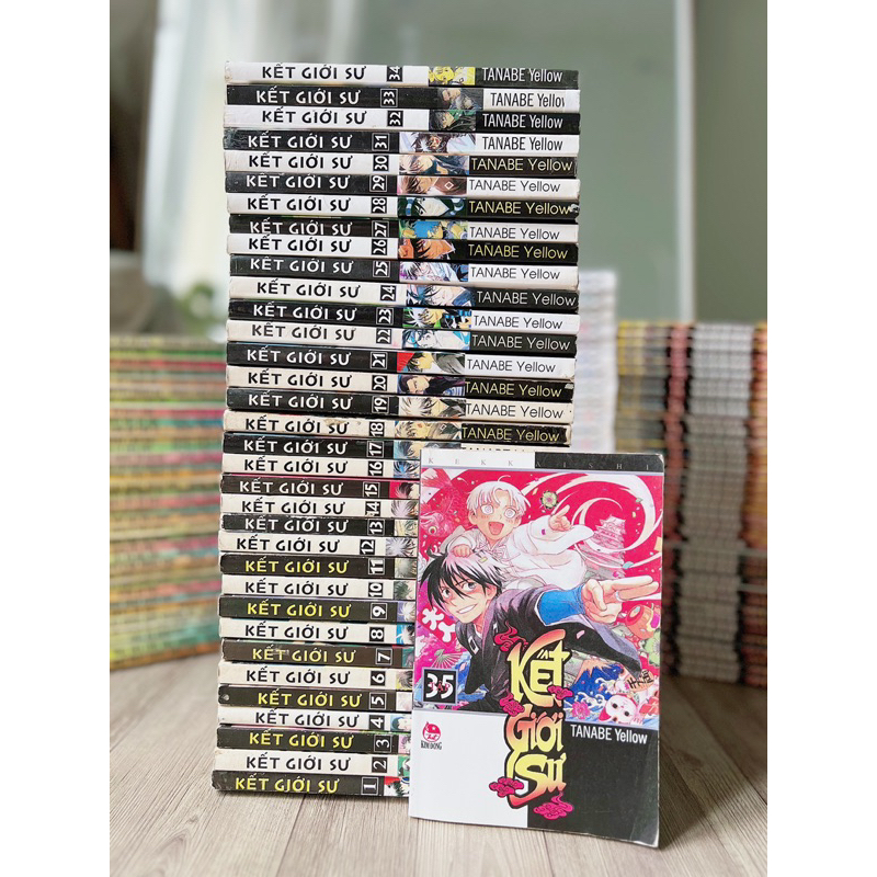 Kết Giới Sư Trọn Bộ Đầy Đủ Hàng Đẹp Mới 80-85%