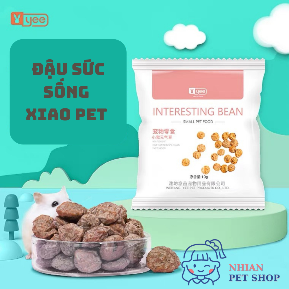 Đậu Sức Sống Dinh Dưỡng Mài Răng Ăn Dặm Hãng YEE Hamster Nhím Sóc Bay Thỏ Chuột Lang