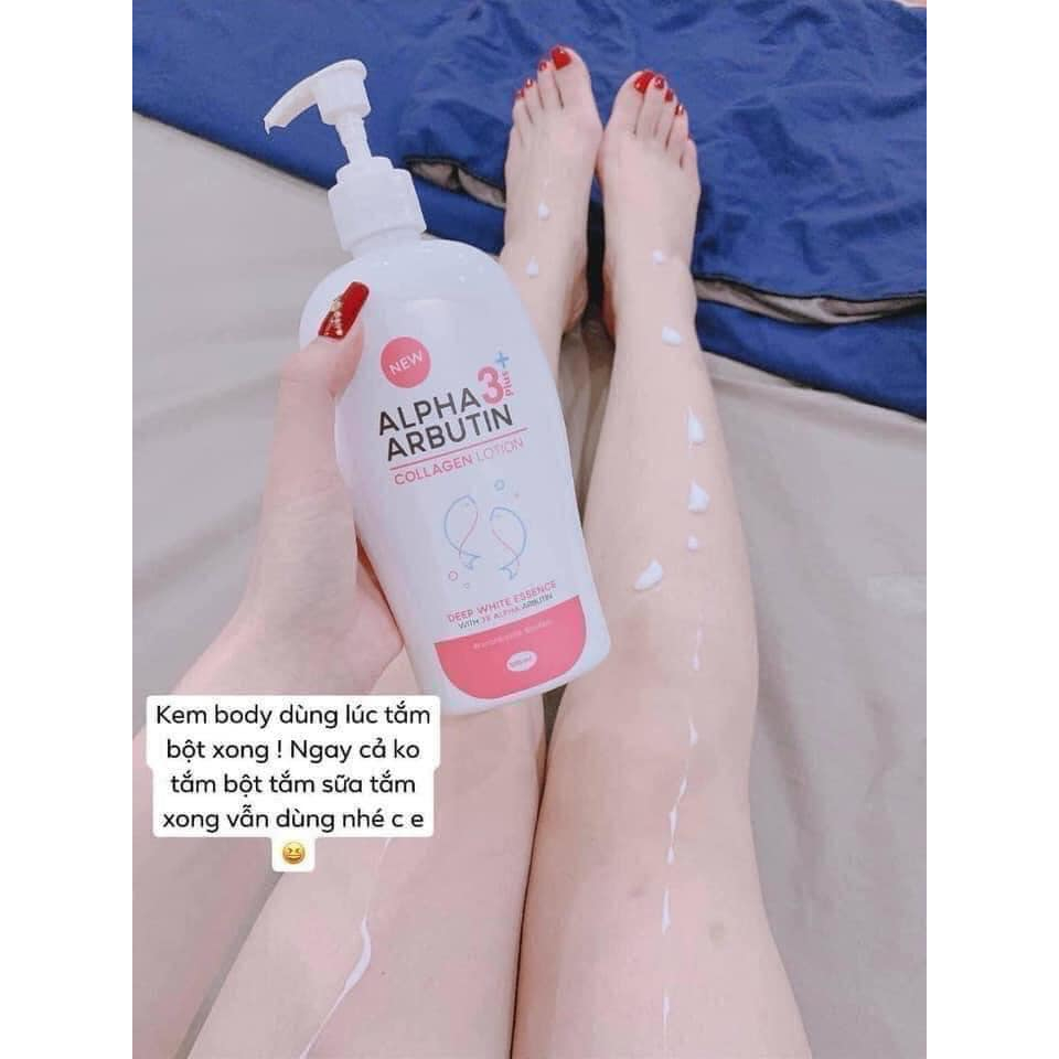 Mangtaybaby -Sữa Dưỡng Thể Alpha Arbutin 3 Plus Collagen Lotion