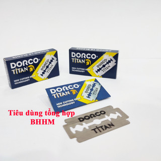 (Q8) 10 cái lưỡi lam (dao lam) DORCO.