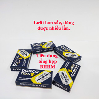 (Q8) 10 cái lưỡi lam (dao lam) DORCO.
