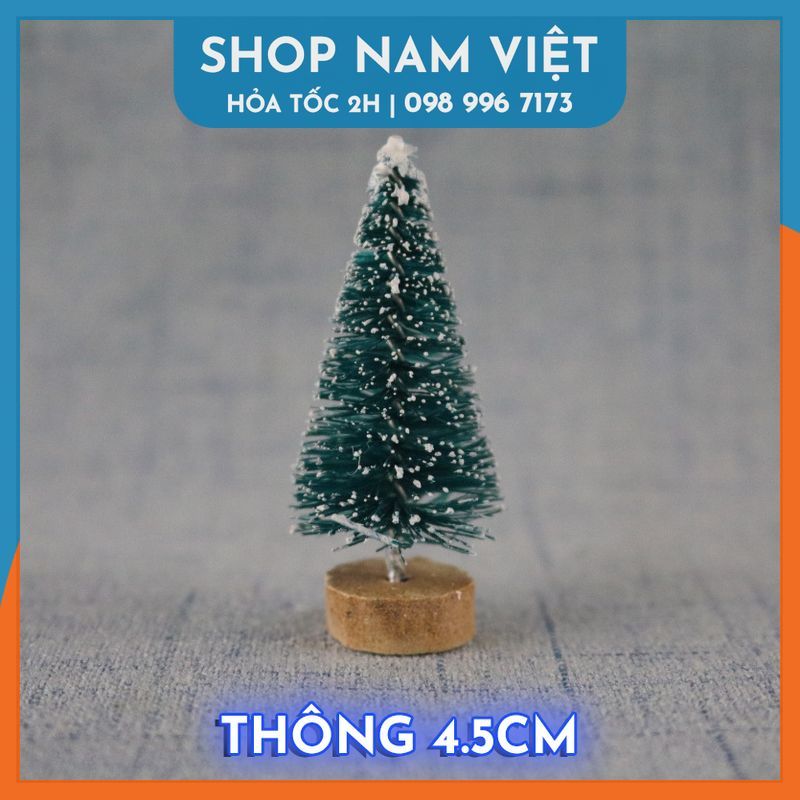 Cây Thông Mini Trang Trí Bàn Làm Việc, Tiệc Giáng Sinh