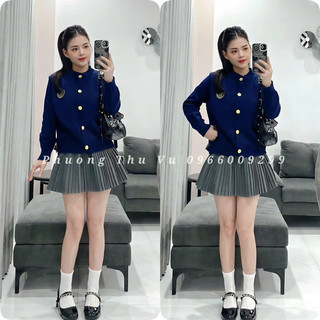 Áo len huy hiệu siêu xinh