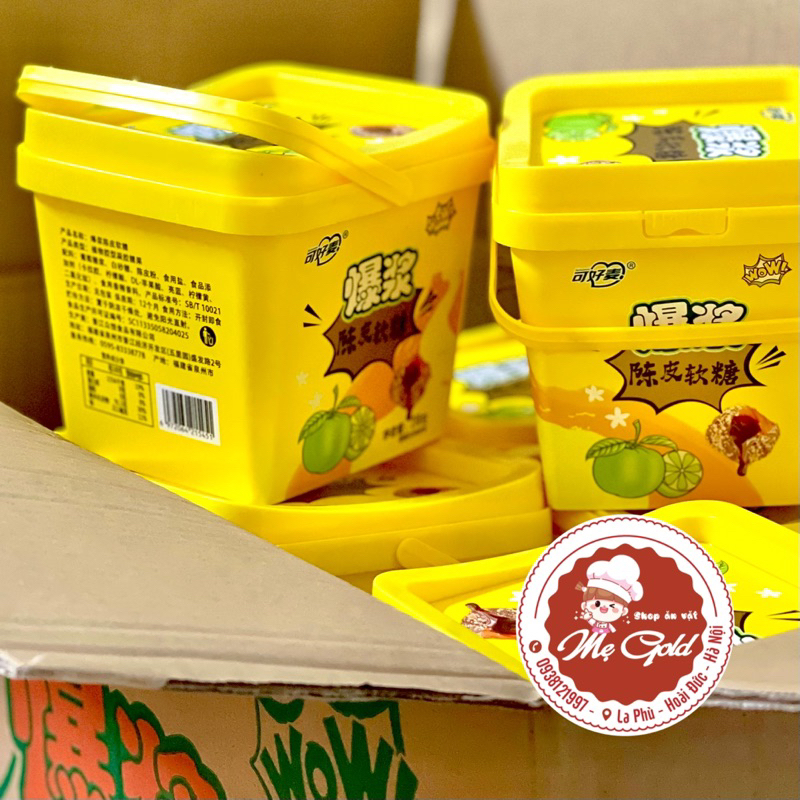 Kẹo dẻo ô mai xí muội chanh muối nhân chảy