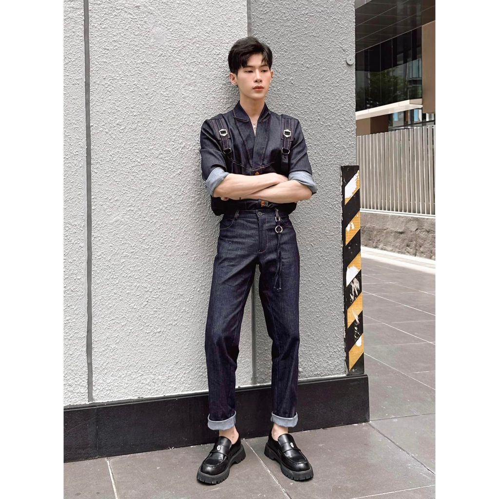 Nguyên Set Denim Thanh Lịch Magnus Dành Cho Nam