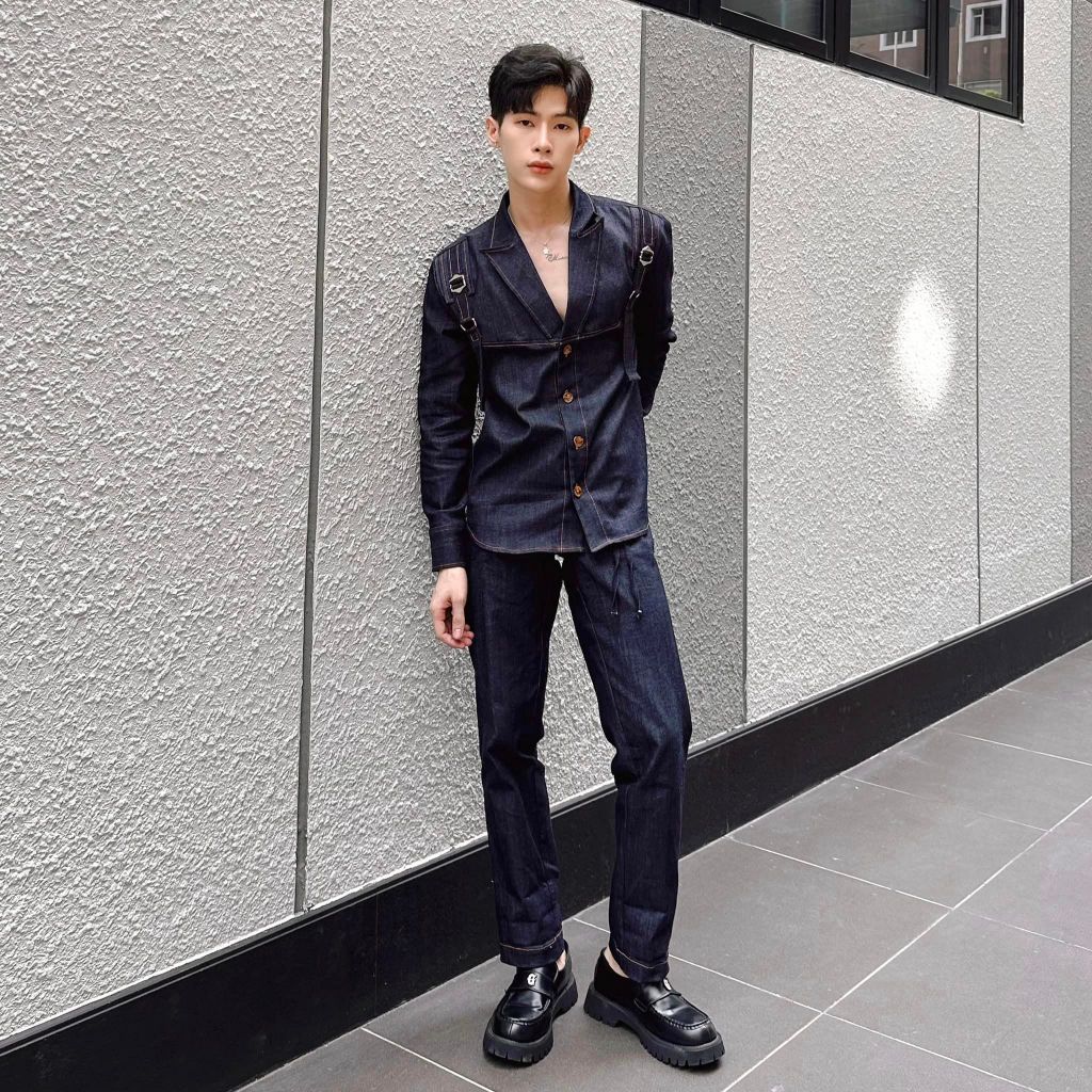 Nguyên Set Denim Thanh Lịch Magnus Dành Cho Nam