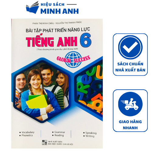 Sách - Bài tập phát triển năng lực Tiếng Anh 6 (Global Success)