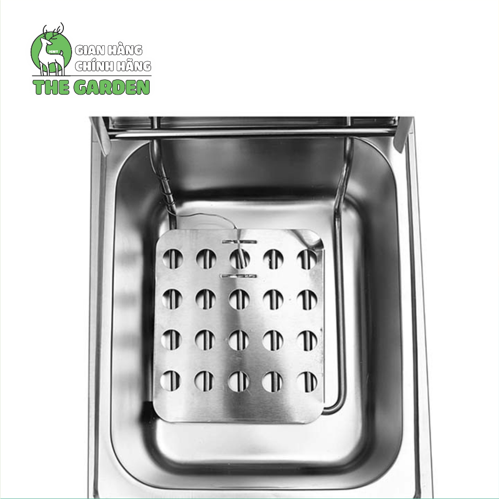 Bếp chiên ngập dầu nhúng điện THE GARDEN 6L , Inox cao cấp, công suất 2500w. Bảo hành 12 tháng