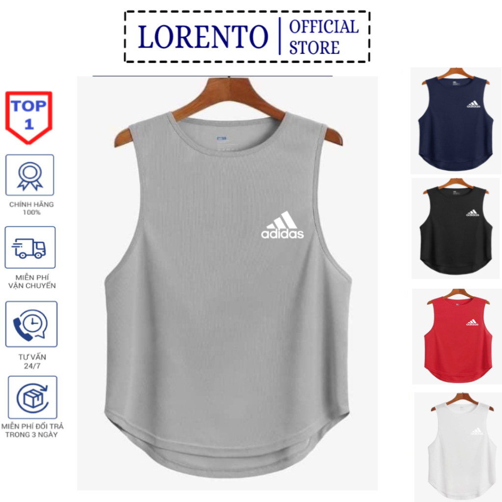 Áo Ba Lỗ Nam, Áo Tank Top Nam, Áo Thun Nam A.D.I.D.A.S