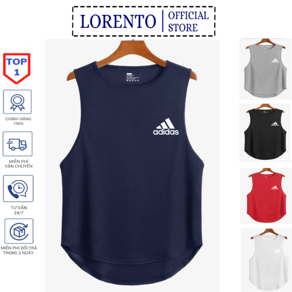 Áo Ba Lỗ Nam, Áo Tank Top Nam, Áo Thun Nam A.D.I.D.A.S