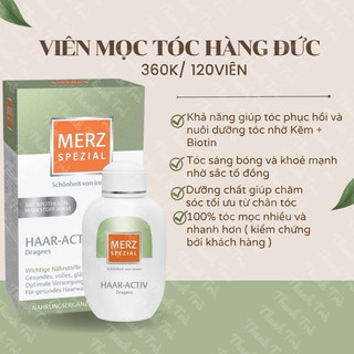 Viên mọc tóc merz bill đức