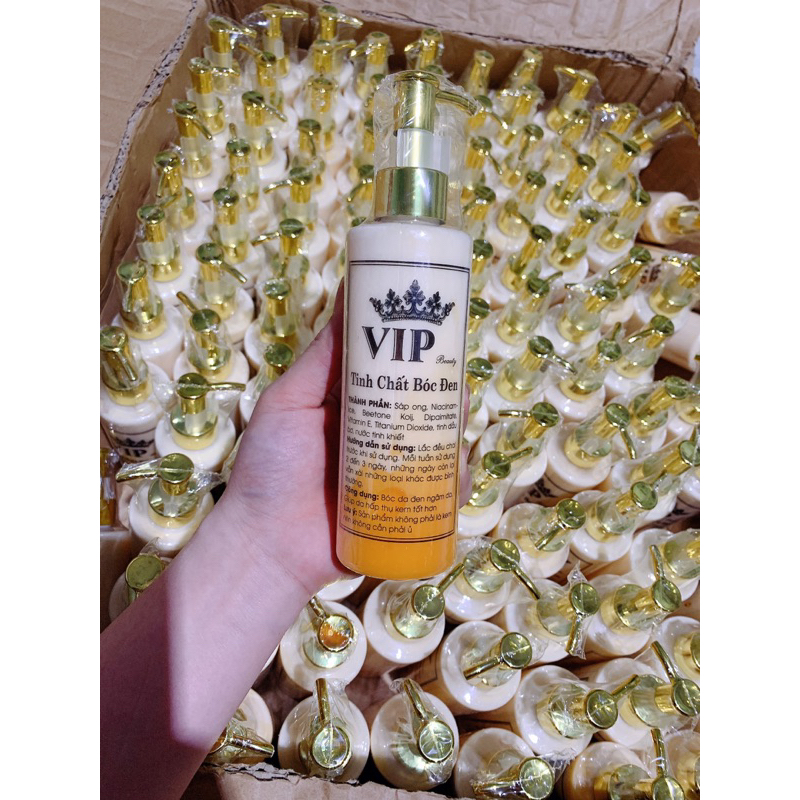 TINH CHẤT BÓC ĐEN - Dưỡng trắng nhanh