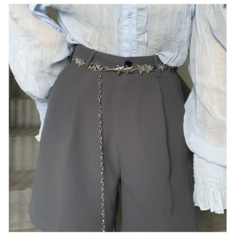 Đai váy Belt váy thời trang Xích ngôi sao 2 màu HOT