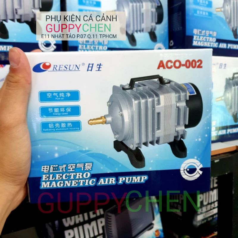 Máy Thổi Oxi ACO-002 25w Cho Hồ Cá Thủy Sinh
