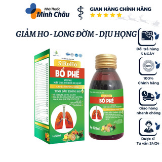 Siro Ho Bổ Phế Thiên Phúc - Thảo dược hỗ trợ giảm ho, long đờm, dịu họng - Chai 120ml