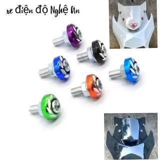 Ốc màu M6 trang trí xe điện