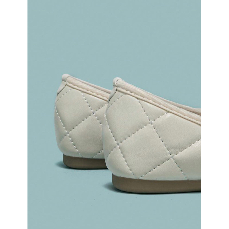 Giày bệt nữ trám đính nơ