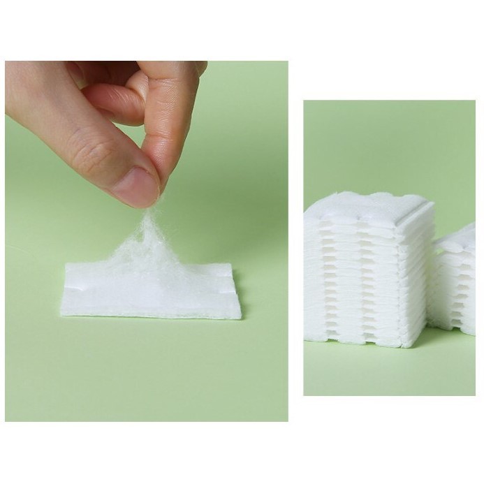 Bông tẩy trang 3 lớp Cotton Pads Túi 222 miếng