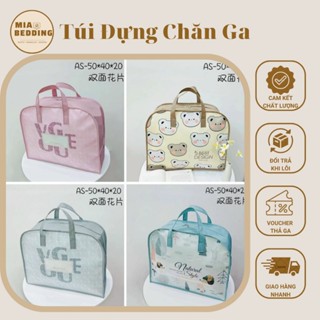  Túi đựng chăn ga  chiếu điều hoà  đựng chăn gối cho bé đi học khoá kéo tiện dụng đa năng 