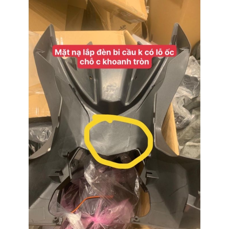 Mặt nạ Xmen trước kèm ốp gáy phía sau