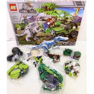 Hộp lắp ráp khủng long dinosaur mảnh ghép