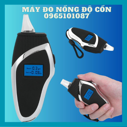 Máy Đo Nồng Độ Cồn Bia Rượu, Máy Thổi Nồng Độ Cồn Trong Hơi Thở Cho Kết Quả Chính Xác, Hàng Chính Hãng Bảo Một Năm