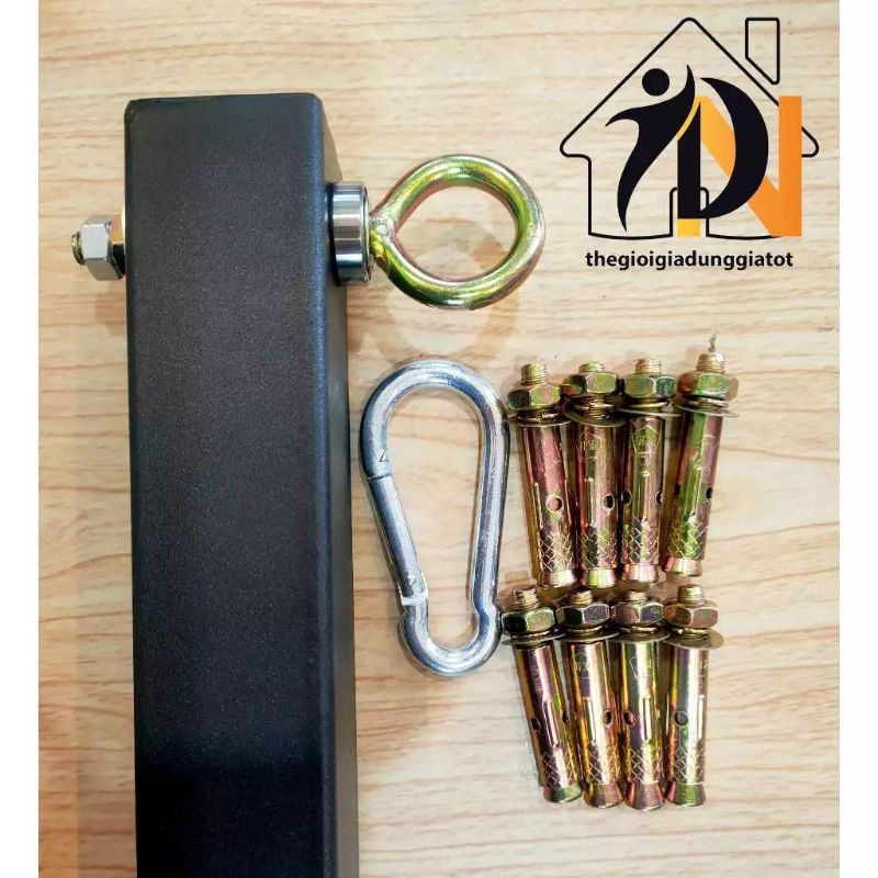 Khung treo bao cát đơn gắn tường  sơn tĩnh điện cao cấp