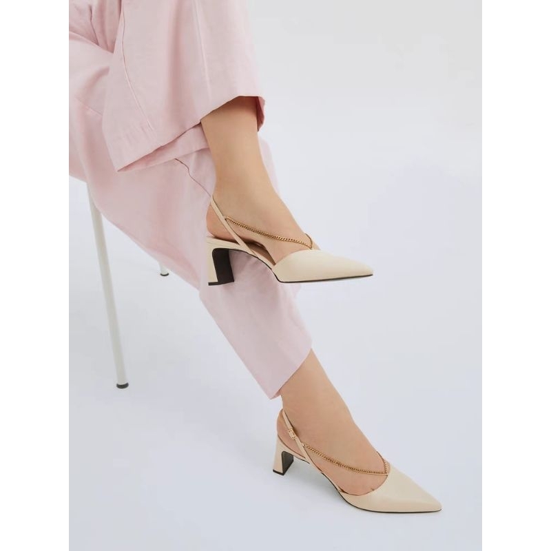 Giày cao gói quai xích Charles & keith size 36