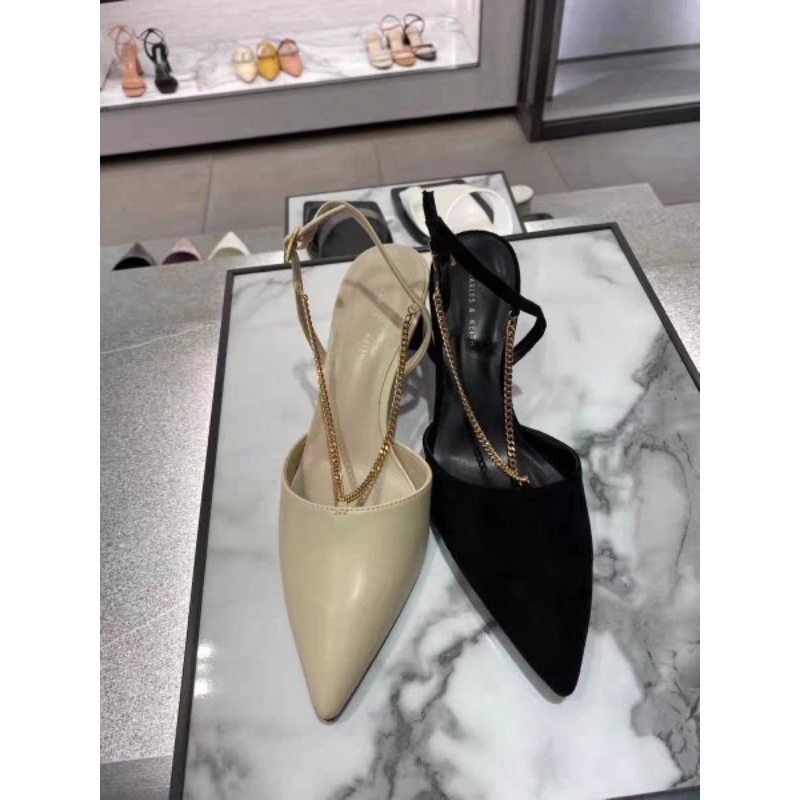 Giày cao gói quai xích Charles & keith size 36