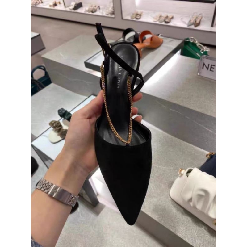 Giày cao gói quai xích Charles & keith size 36
