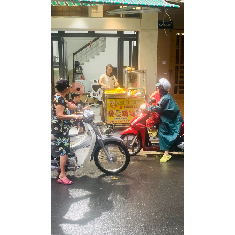 Bột chiên bánh chuối dòn tan ít thấm dầu