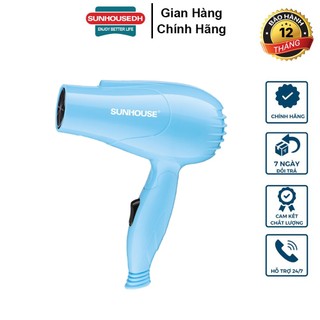 Máy sấy tóc sunhouse shd2305 xanh - hàng chính hãng