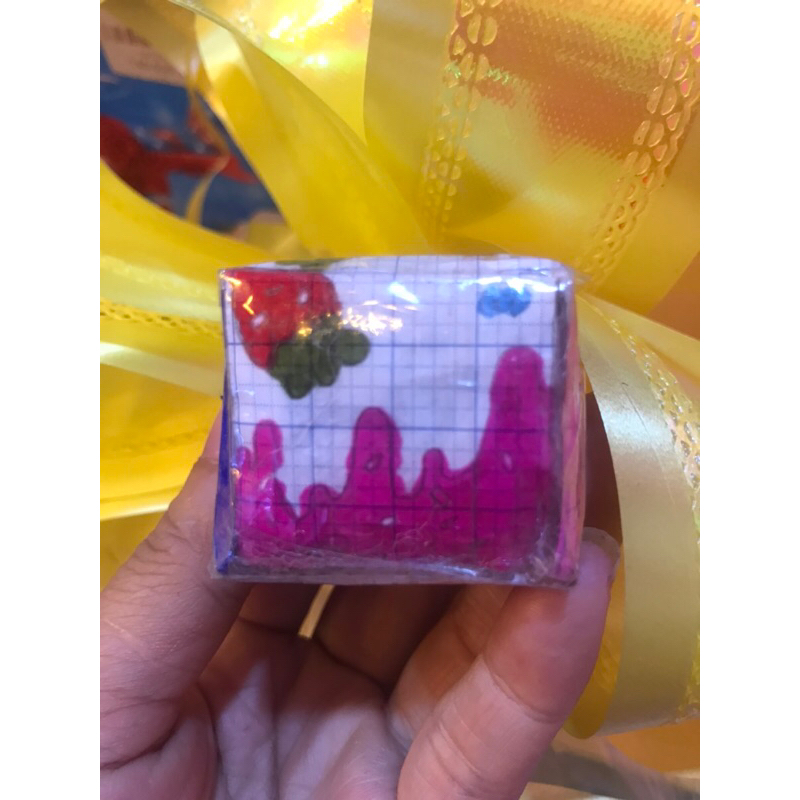 Squishy giấy tự làm siêu kute pho mai que