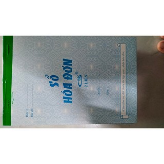 Sổ hóa đơn 1 liên, 2 liên giá rẻ