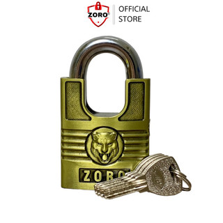 Ổ khóa chống cắt ZORO 6 phân đầu cọp càng chống cắt ,khóa cửa chống gỉ chống nước cao cấp