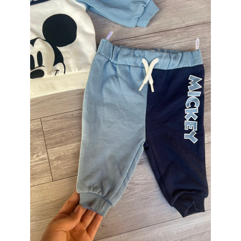 Bộ Mickey Xanh Cho Bé