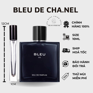 Nước hoa nam Cha.nel Bleu De Cha.nel chính hãng thơm lâu nước hoa chiết 10ml chuẩn auth. The Sun Perfume